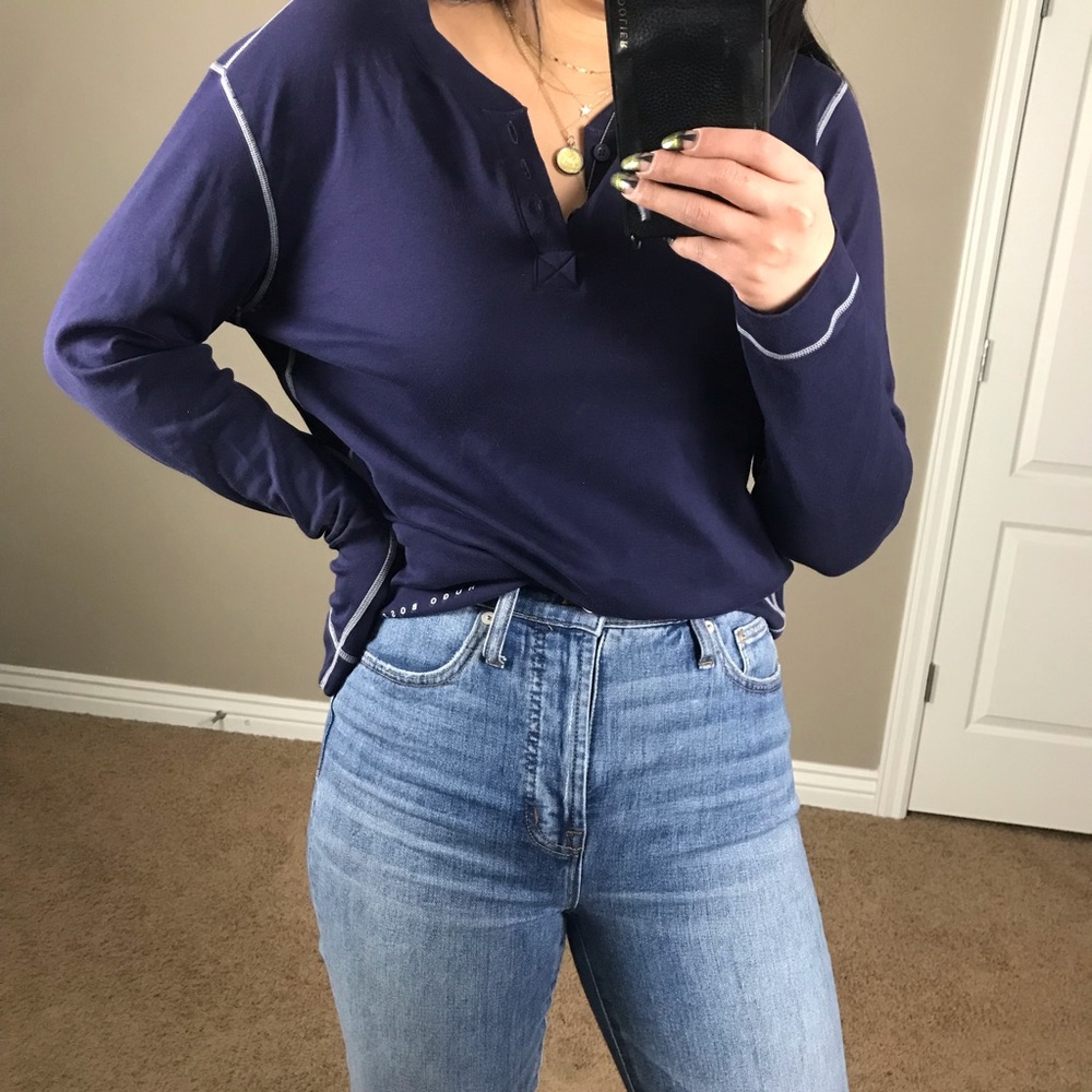 HUGO BOSS || Long-Sleeve Henley